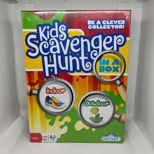 New In Box! Kids Scavenger‎ Hunt Active Game Indoors or Outdoors Ages 6 and Up